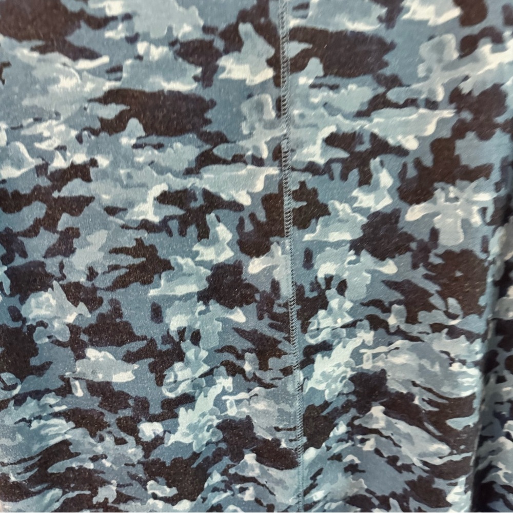 Ruby Rd. Blue Camouflage Mini Dress - Picture 2 of 3